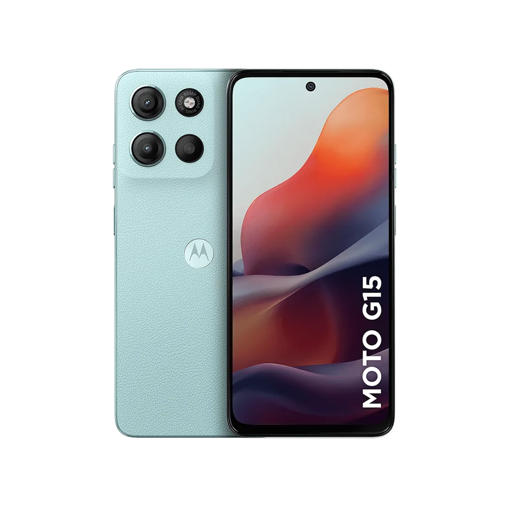 Moto G15 - foto real do produto