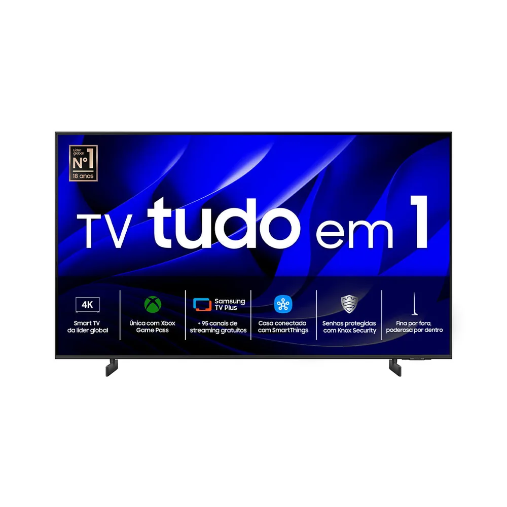 Smart TV Samsung Crystal UHD DU7700 43 - foto real do produto