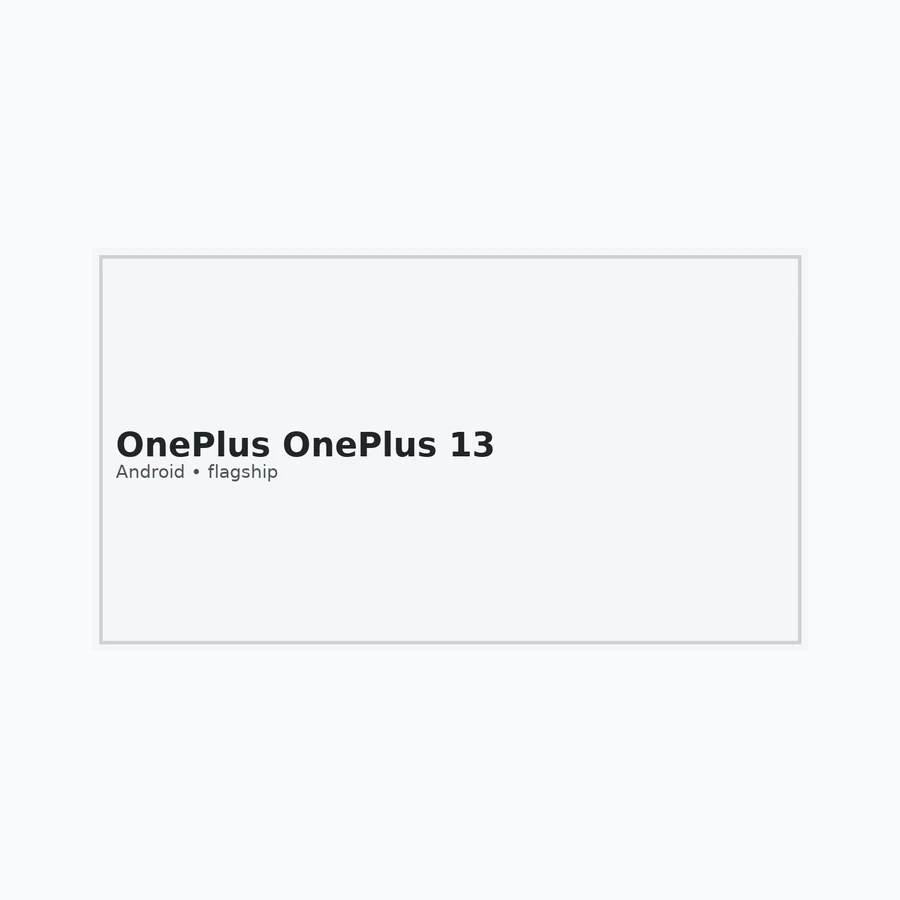 OnePlus OnePlus 13